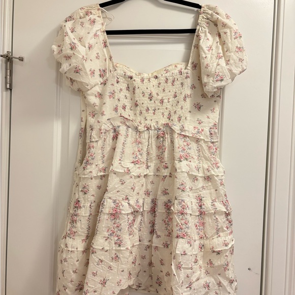 Altar’d State Cream Floral Dress - Picture 10 of 15